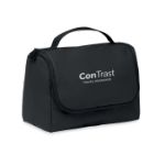 toilettas met ophanghaak in pu