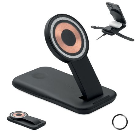 3-in-1 draadloze oplader 15w