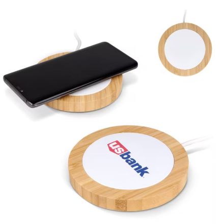 draadloze oplader bamboe en rabs