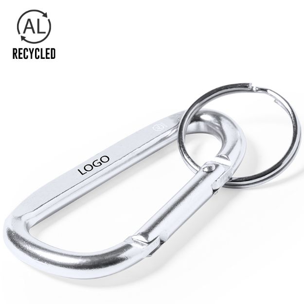 karabijnhaak recycled aluminium galinex