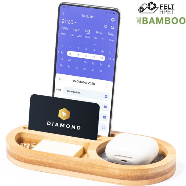 organizer brajil bamboe en vilt