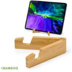 bureau mobiele houder bamboe kosof