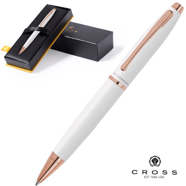 cross pen calais white