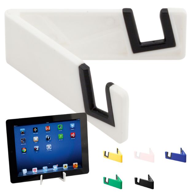 opvouwbare tablet en mobiele telefoonhouder.