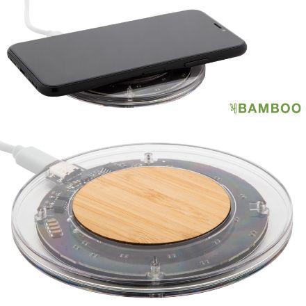 transparante draadloze oplader seecharge