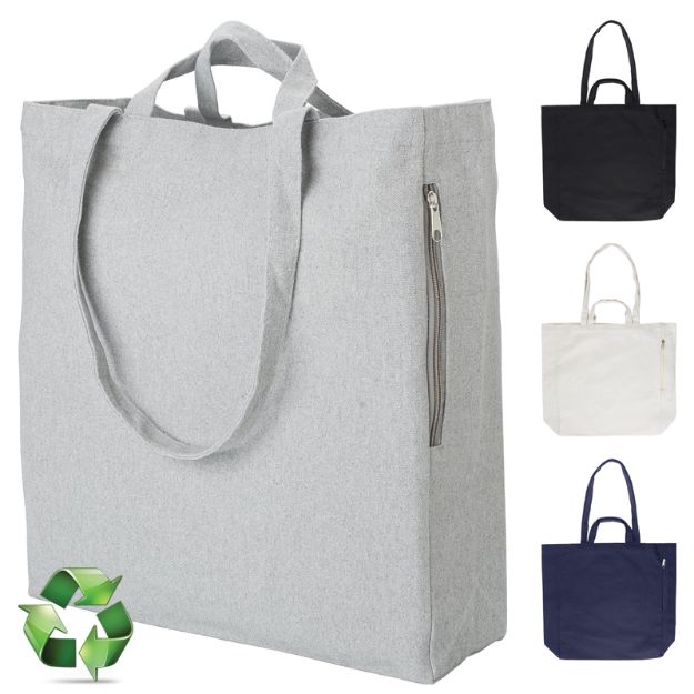 gerecyclede katoenen boodschappentas bennett