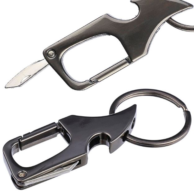 metalen karabijnhaak sleutelhanger bella