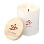 wooosh scented candle classic jasmine geurkaars - wit
