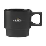 wooosh sorana aardewerk mok 250 ml - zwart