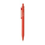 digiclip recycled abs pen blauwe inkt - rood