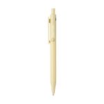 digiclip recycled abs pen blauwe inkt - beige
