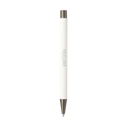 brody recycled aluminium softtouch pen blauwe inkt