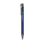 ebony soft recycled alu softtouch pen blauwe inkt - marine
