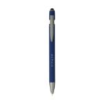 luca stylus recycled alu softtouch pen blauwe inkt - marine
