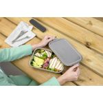 brabantia make take bento lunchbox large 2 l