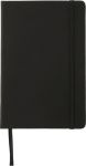 pu notitieboek (a5) bradley - zwart