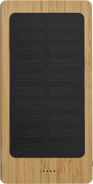 bamboe powerbank zonne-energie joan