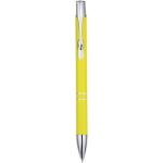 moneta balpen van gerecycled aluminium blauwe inkt