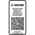 crescent 500 g/m2 aware™ crossbody tas