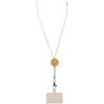 adhab smartphonelanyard met bamboedetails