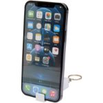 aggia telefoonstandaard van bamboe met fidget