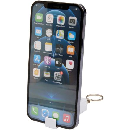 aggia telefoonstandaard van bamboe met fidget