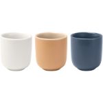 male keramische espressokopjes van 90 ml, set