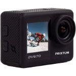 prixton dv670 4k actiecamera met dubbel scherm