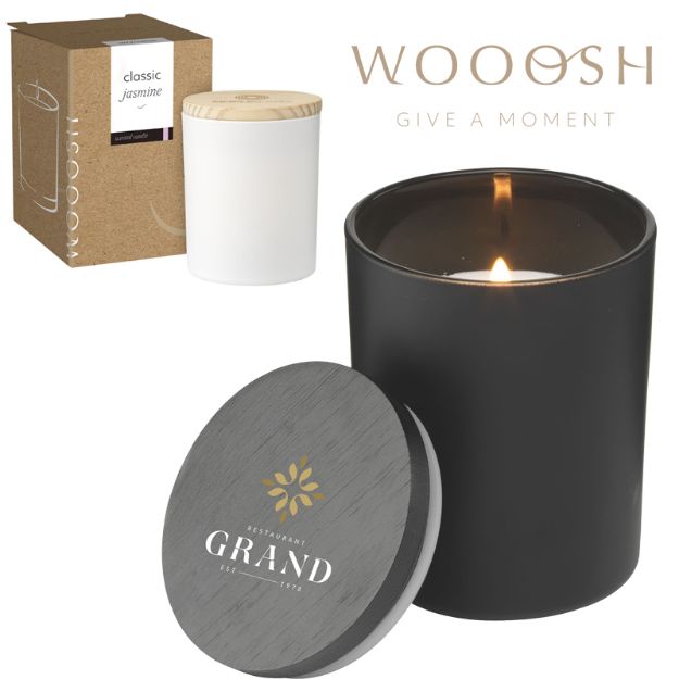 wooosh scented candle classic jasmine geurkaars