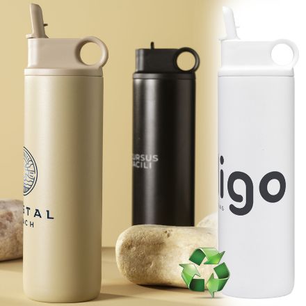 bonny recycled rvs thermosfles 800 ml