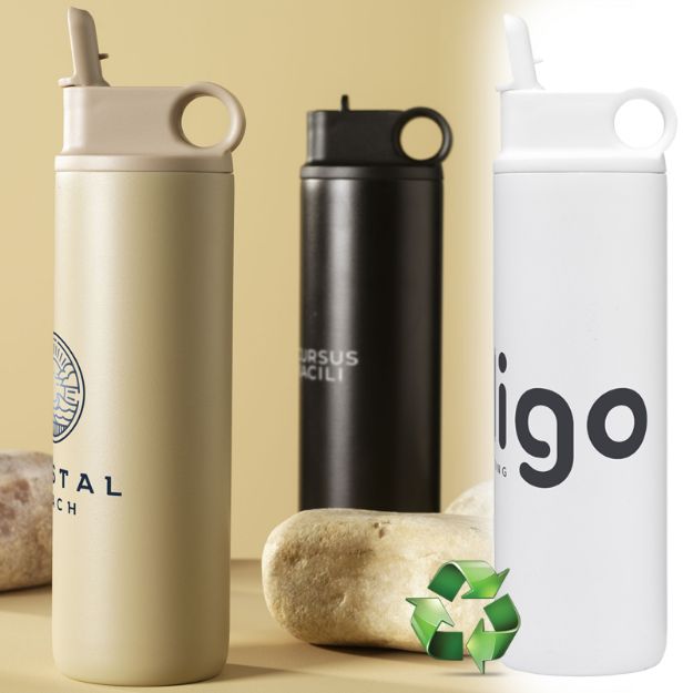 bonny recycled rvs thermosfles 800 ml