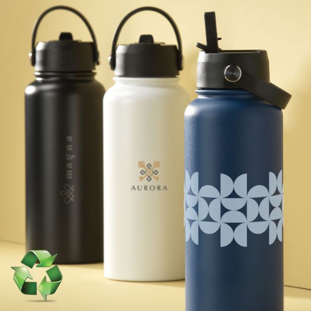 eddy recycled rvs thermosfles 900 ml