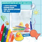 bath crayons. educatief speelgoed voor kinderen
