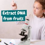 microscope. educatief speelgoed voor kinderen