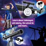 telescope. educatief speelgoed voor kinderen