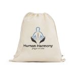 belize. 100% biologisch katoenen rugzak 140 g/m2