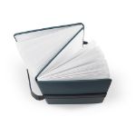 sanderson. a5 notitieblok in pu 50% gerecycleerd