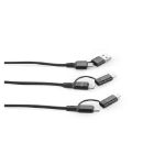 bertozzi. supersnelle 6-in-1 usb-kabel