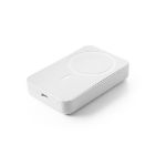 ampere 10.000 mah magnetische powerbank 100% rabs - wit
