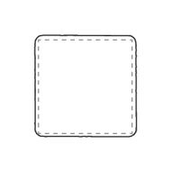 digitale druk (85 x 85 mm)