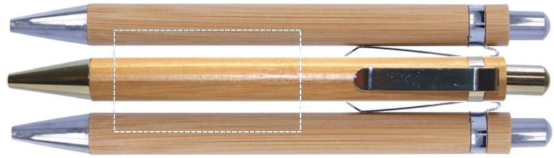 rond zeefdruk (25 x 45 mm)