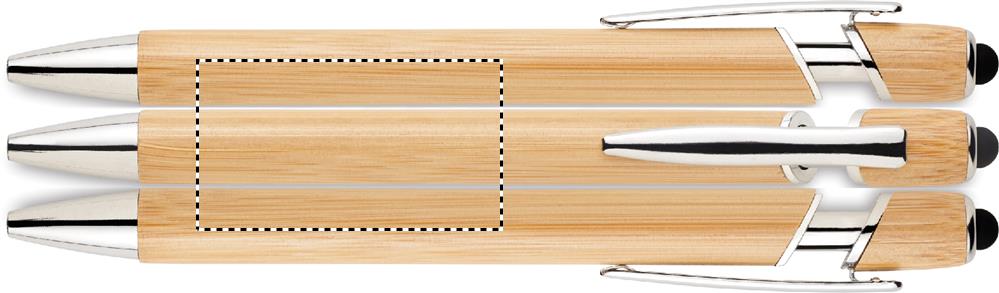 rond zeefdruk (25 x 45 mm)