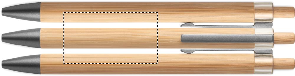 rond zeefdruk (25 x 45 mm)
