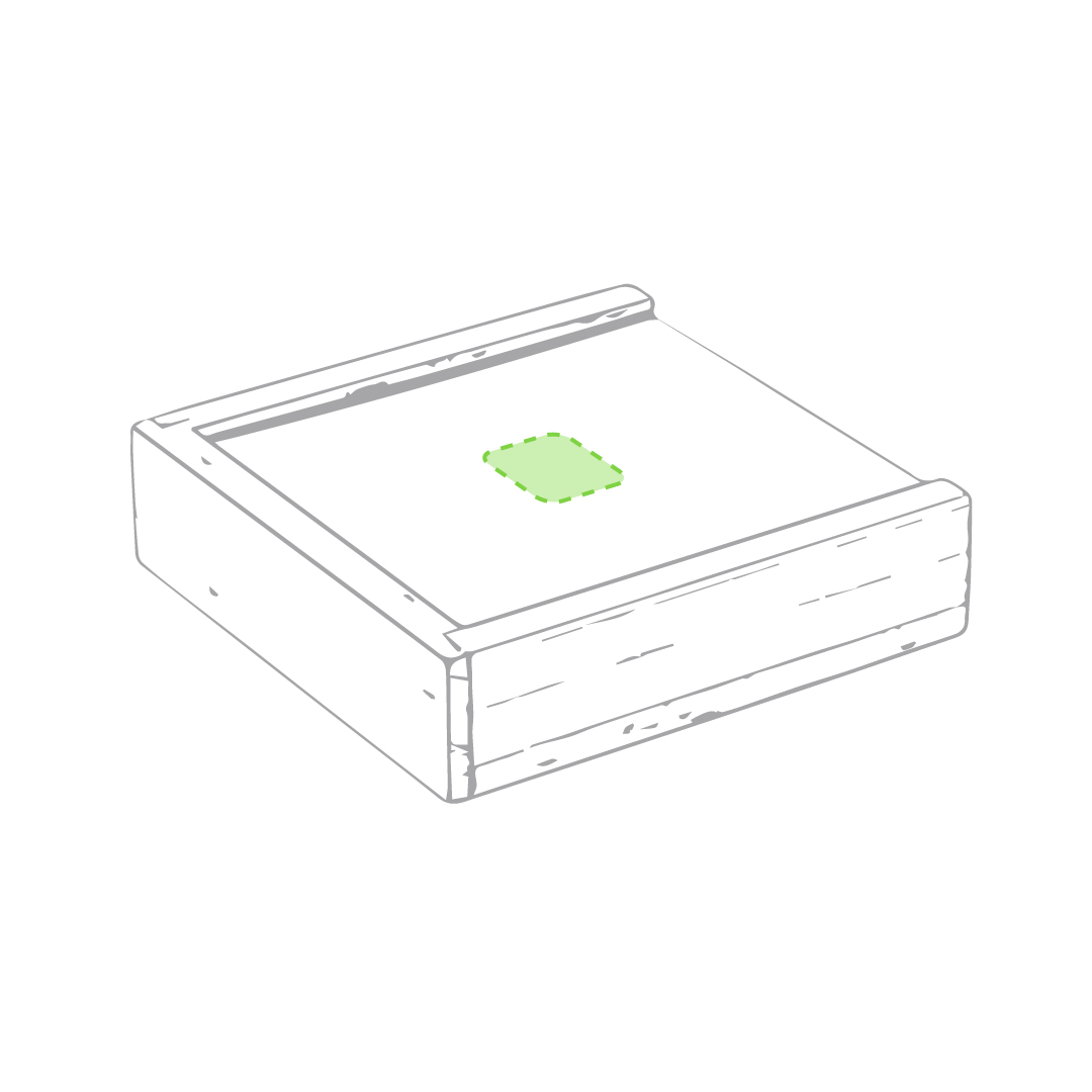 digitaaldruk<10 cm² (3 x 3 cm)