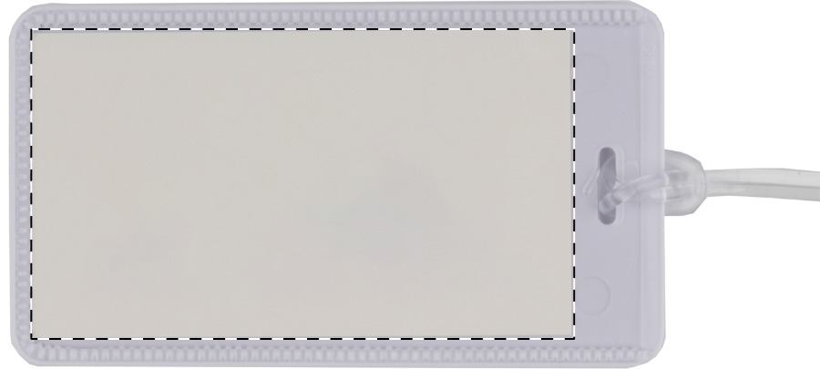 digitale papierinleg (90 x 50 mm)
