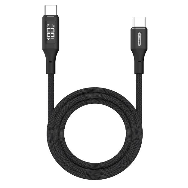 sitecom ca-1005 usb-c to usb-c oplaadkabel met led