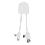 xoopar ice-b multi oplaadkabel - wit