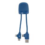 xoopar ice-b multi oplaadkabel - blauw