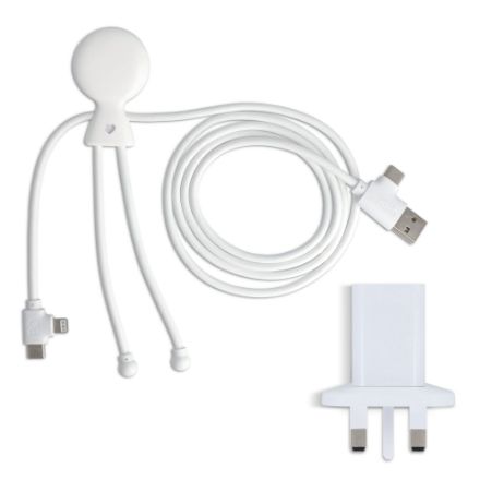 xoopar mr. bio long 60w oplaadkabel met uk plug