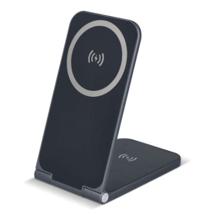 xoopar zero 2 in 1 draadloze oplader magsafe